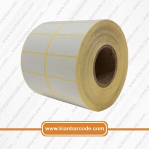 عکس لیبل کاغذی 20/40 دو ردیفه 4000 عددی