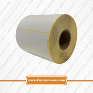 عکس لیبل کاغذی 34/51 دو ردیفه 3000 عددی