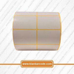 عکس لیبل کاغذی 34/51 دو ردیفه 3000 عددی