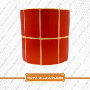 عکس لیبل 34/51 PVC نارنجی (دیجی کالا) 3000 عددی