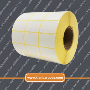 عکس لیبل کاغذی 21/31 سه ردیفه 6000 عددی