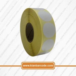 عکس لیبل کاغذی قطر5 تک ردیفه 1000 عددی