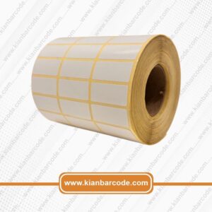 عکس لیبل کاغذی 15/34 سه ردیفه 6000 عددی