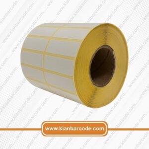 عکس لیبل کاغذی 15/45 دو ردیفه 4000 عددی