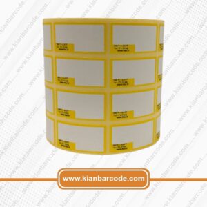 عکس لیبل کاغذی 20/40 اصالت چهار ردیفه 4000 عددی