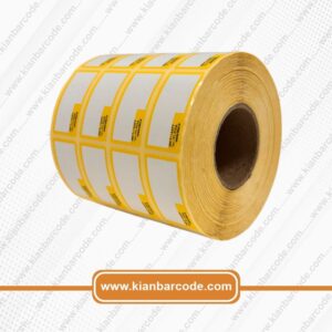 عکس لیبل کاغذی 20/40 اصالت چهار ردیفه 4000 عددی