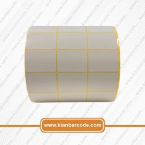 عکس لیبل کاغذی 25/35 سه ردیفه 6000 عددی