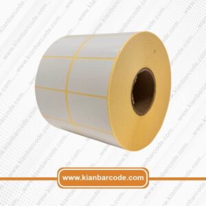 عکس لیبل کاغذی 30/45 دو ردیفه 4000 عددی